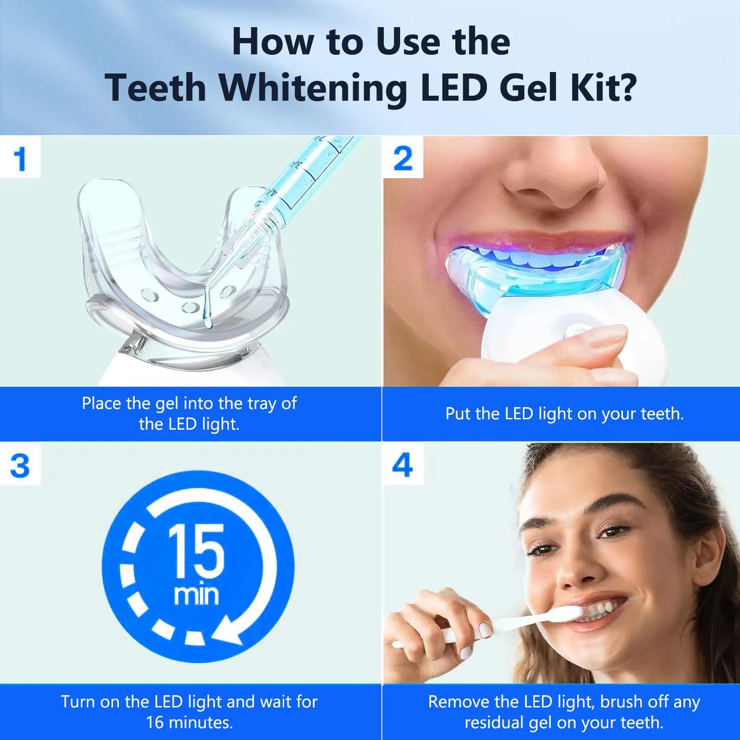 LED Teeth Whitening Kit