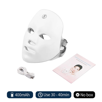 7-Color LED Light Therapy Mask